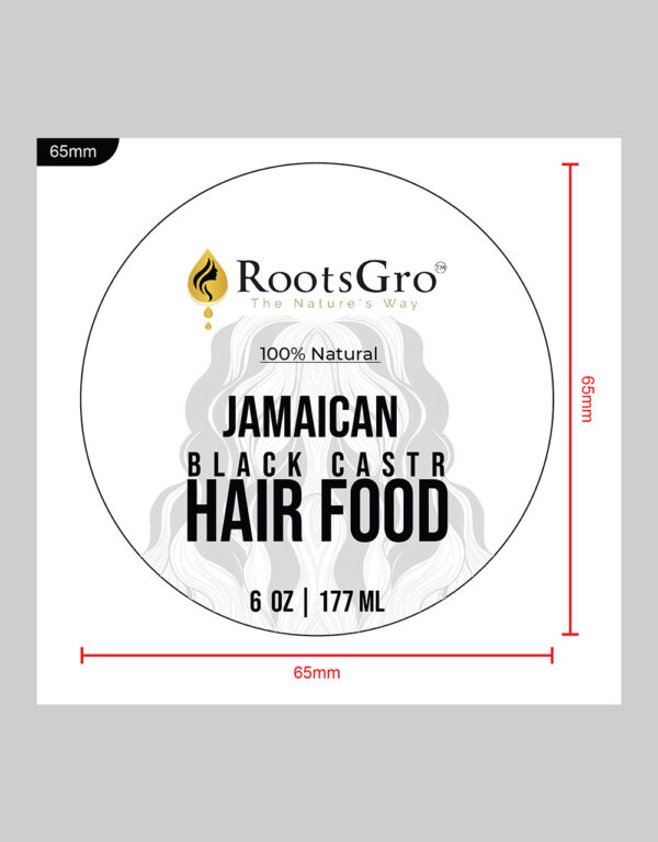 RootsGro Hair Food Jamaican Black Castor Oil