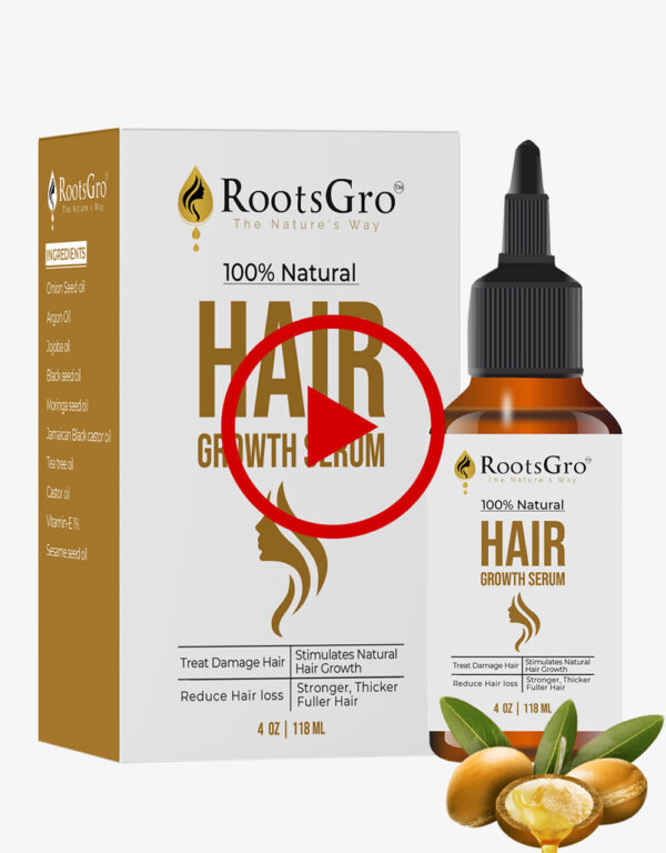 RootsGro 100% Natural Hair Growth Serum