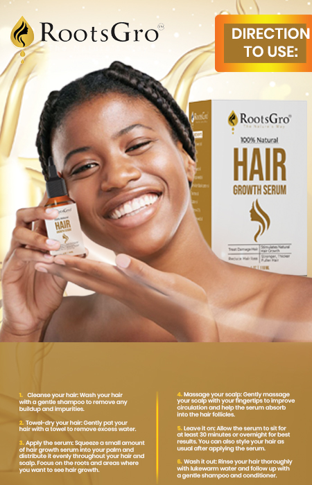 RootsGro Hair Growth Serum